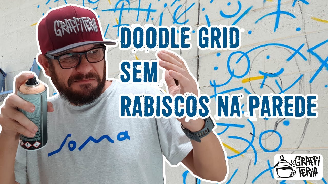 Como fazer doodle grid sem riscar a parede