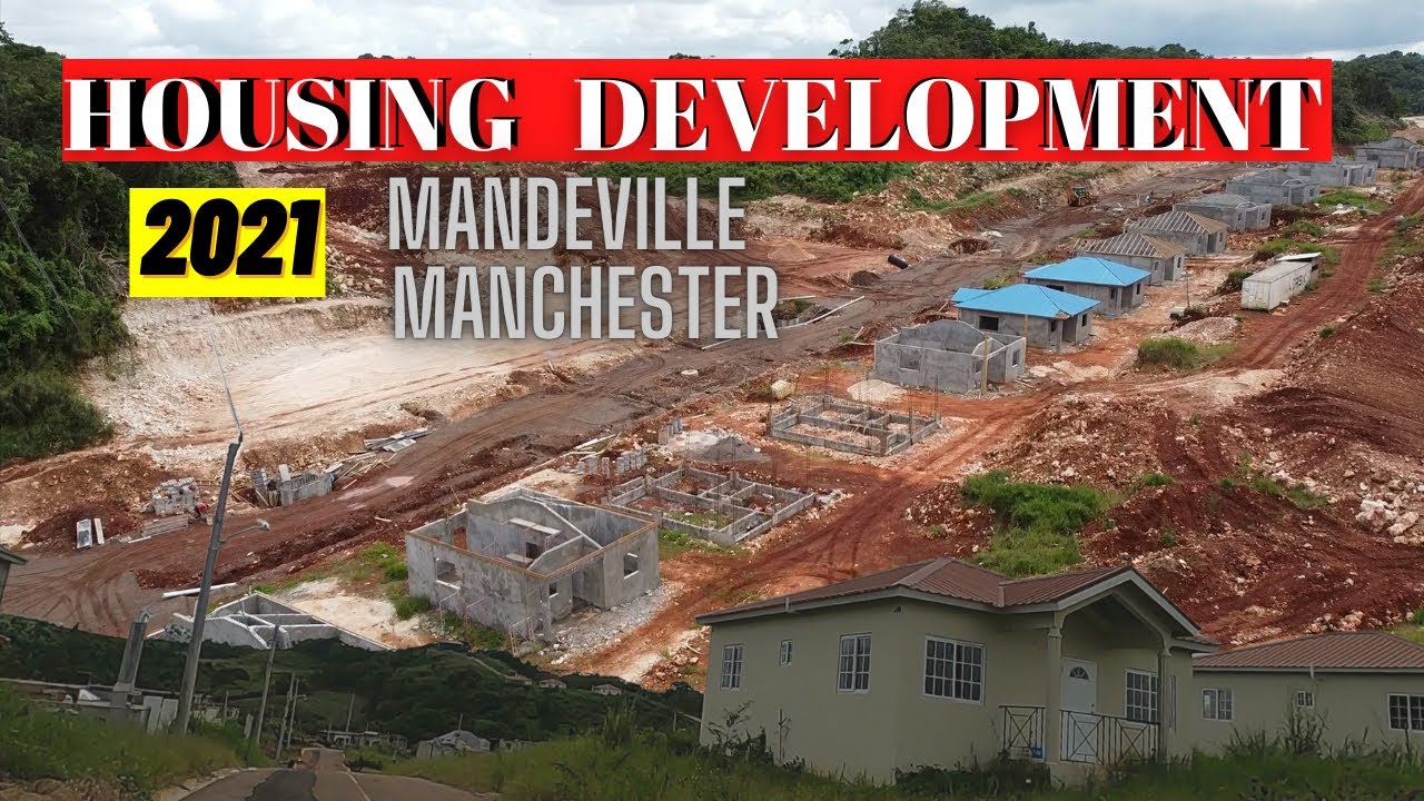 TOUR 0F THIS BEAUTIFUL HOUSING DEVELOPMENT |  PERTH ESTATE MANDEVILLE MANCHESTER JAMAICA 8/11/21