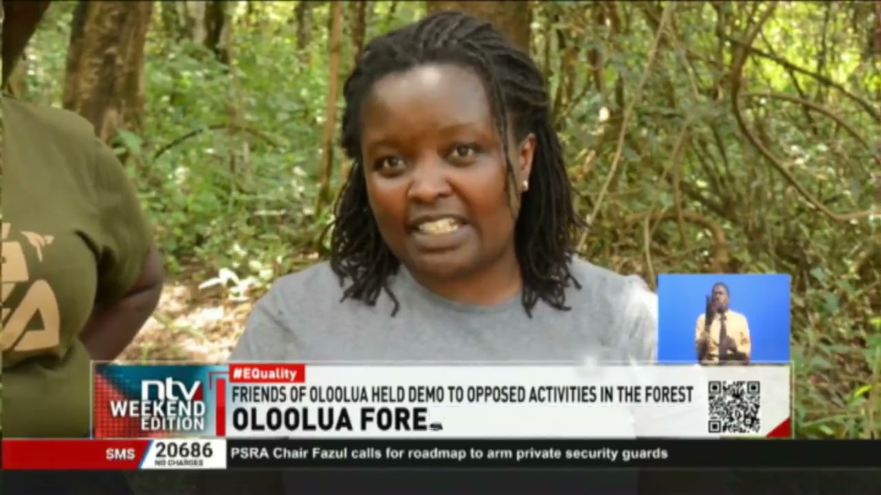 Oloolua forest land grabbing?