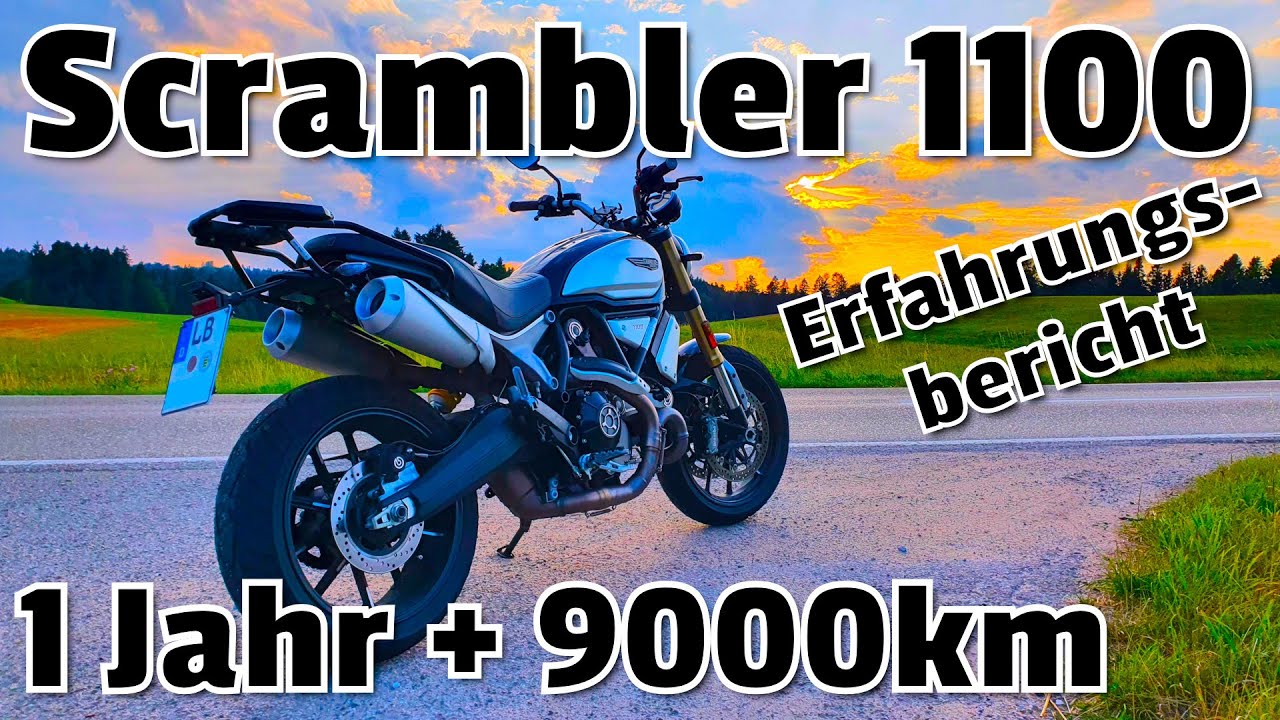 Ducati Scrambler 1100 - Erfahrungsbericht 1 Jahr, 9000km