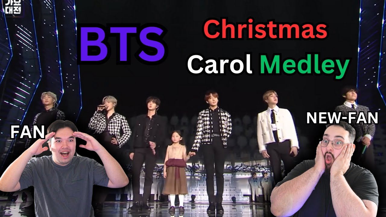 New Fan First Time Watching BTS Christmas Carol Medley 2019 Gayo Daejeon
