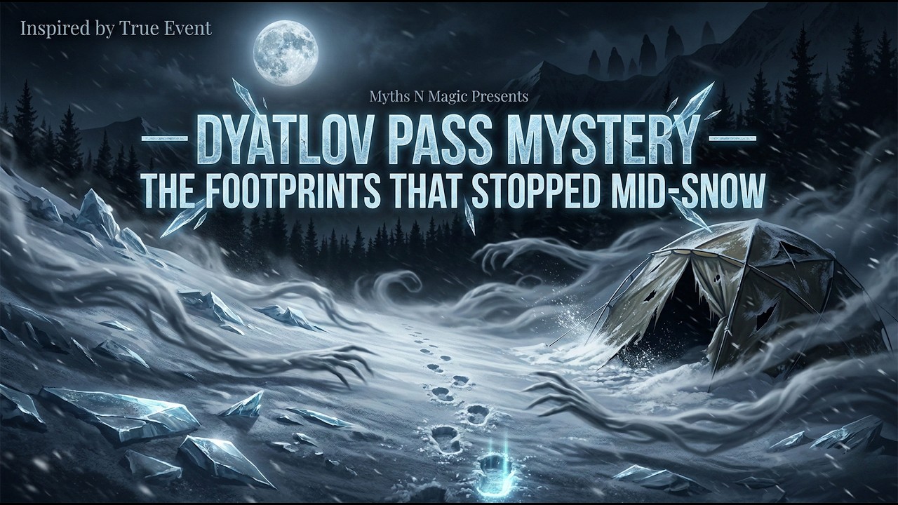 Dyatlov Pass Mystery | The Footprints That Stopped Mid-Snow | True Horror Case