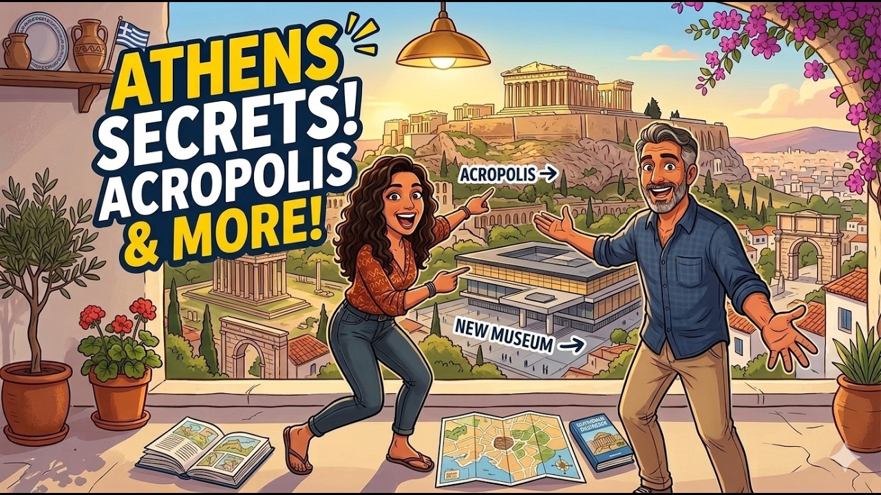 Athens Must See | Acropolis, Sounio & Top Attractions (Greek Conversation)