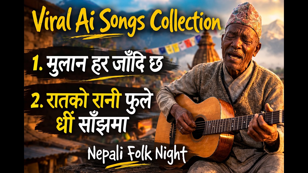 Muglana hera jada xu || new  AI generated nepali songs