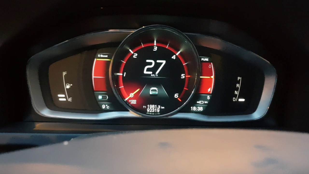 Short pure trip with the Volvo V60 D6 plug in hybrid