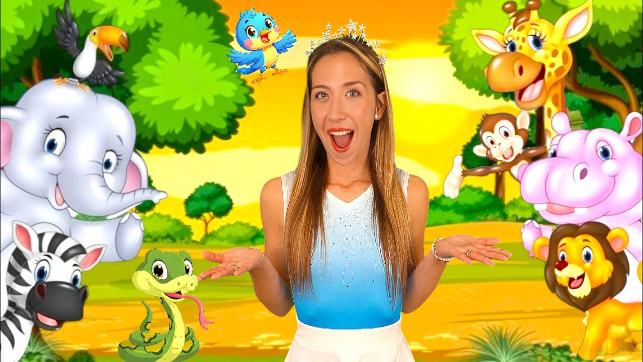 Yada – Tutti gli Animali🦁🐘🐊| Canzoni sugli Animali della Savana per Bambini✨🎶