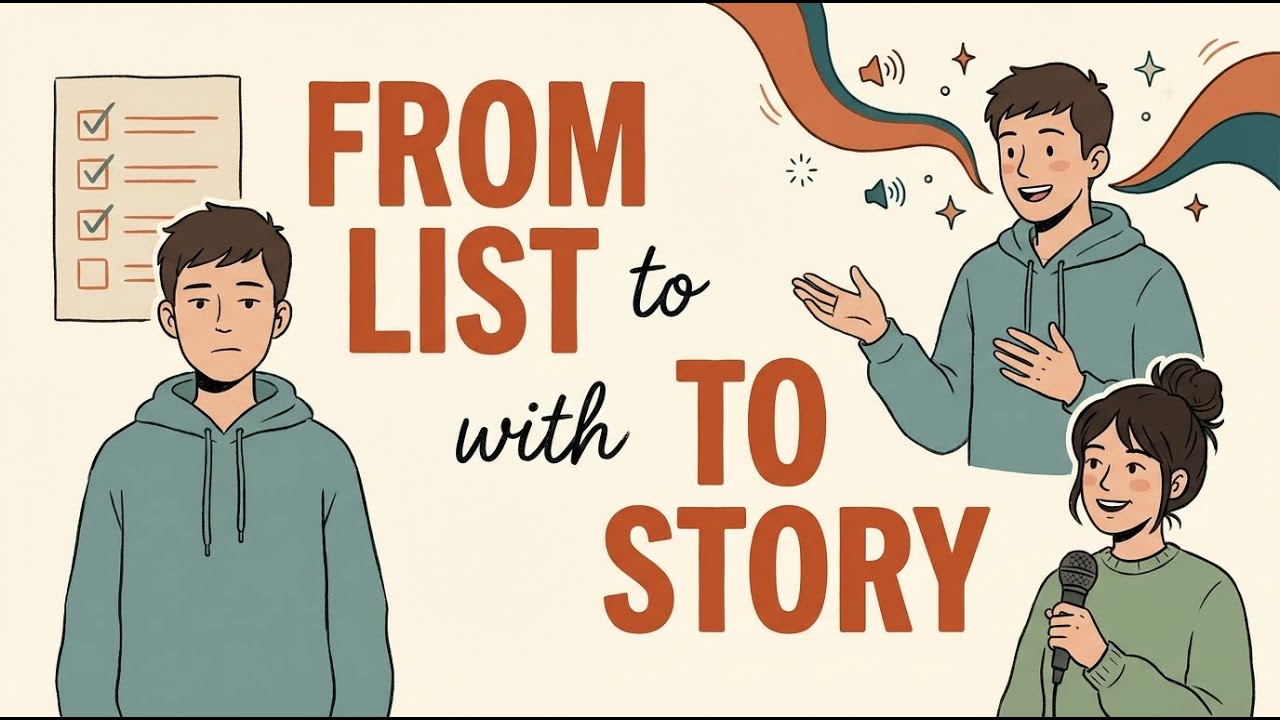 Describe Your Day in English: From List to Story