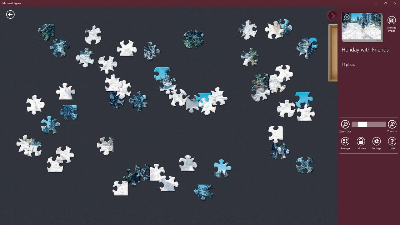 Jigsaw Puzzle ǀ Collection: Snow Days ǀ Holiday with Friends