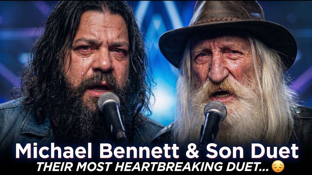 Michael Bennett & Son - Emotional Father & Son Duet That Left The Entire Audience In Tears 😭