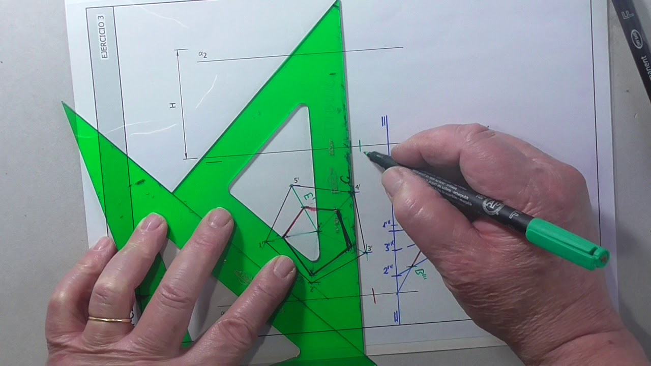 PAU o EBAU (Selectividad) Dibujo Técnico Septiembre 2019 Murcia A