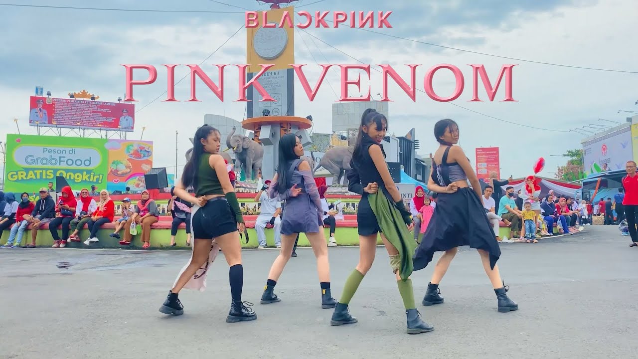 [KPOP IN PUBLIC CHALLENGE] BLACKPINK - ‘Pink Venom’ Dance Cover by Black Rhythm from Lampung