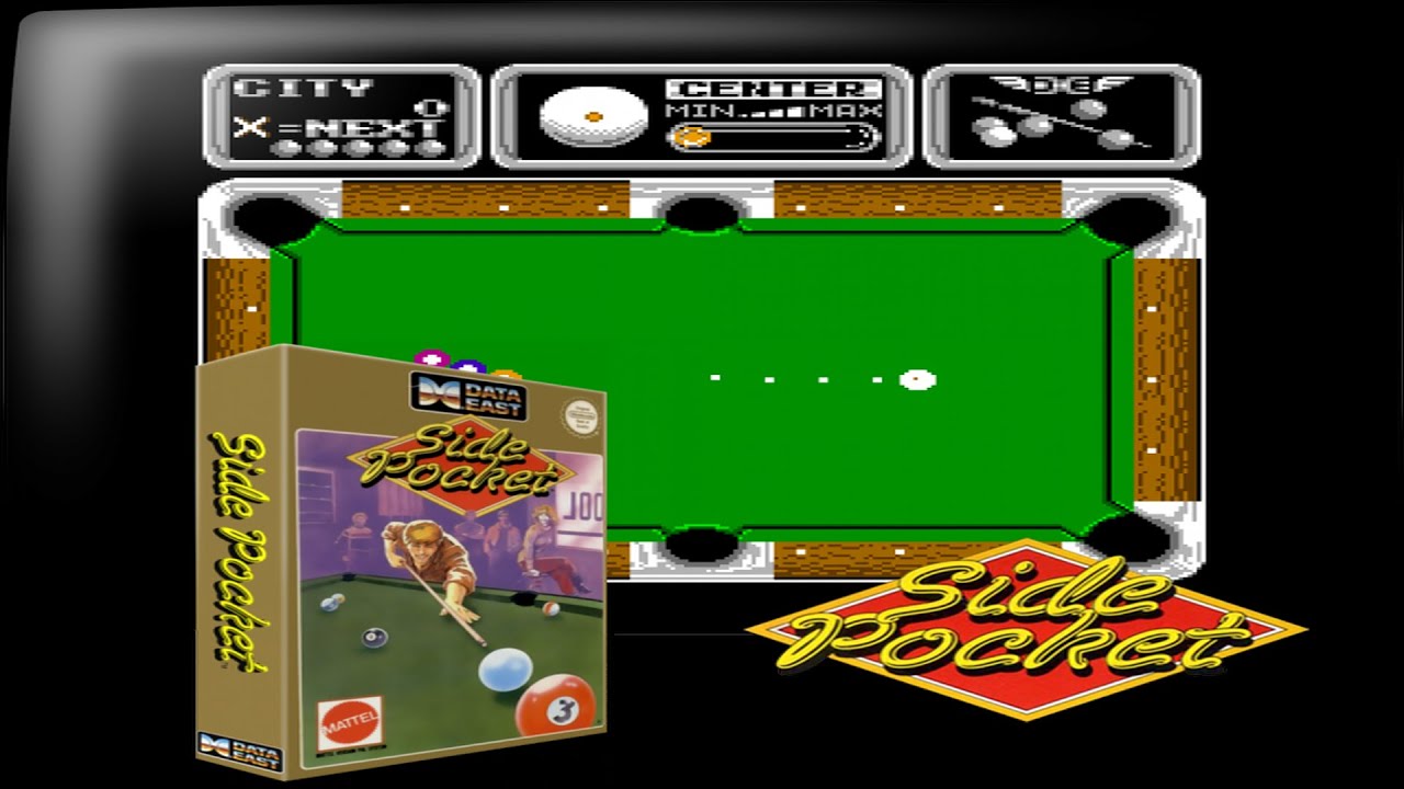 Side Pocket - Бильярд / Денди / Dendy / NES / Famicom / Nintendo