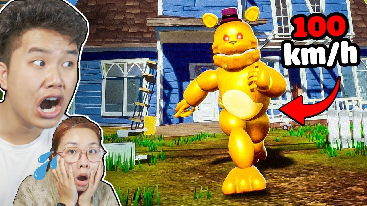 Mở Khóa FREDBEAR Chạy Tốc Độ Bàn Thờ Là Hàng Xóm Bắt bqThanh & Ốc - Hello Neighbor