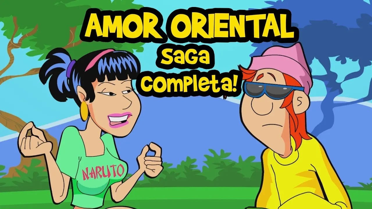 Amor oriental - saga completa (e mais uma charge bônus do Espinha e Fimose)