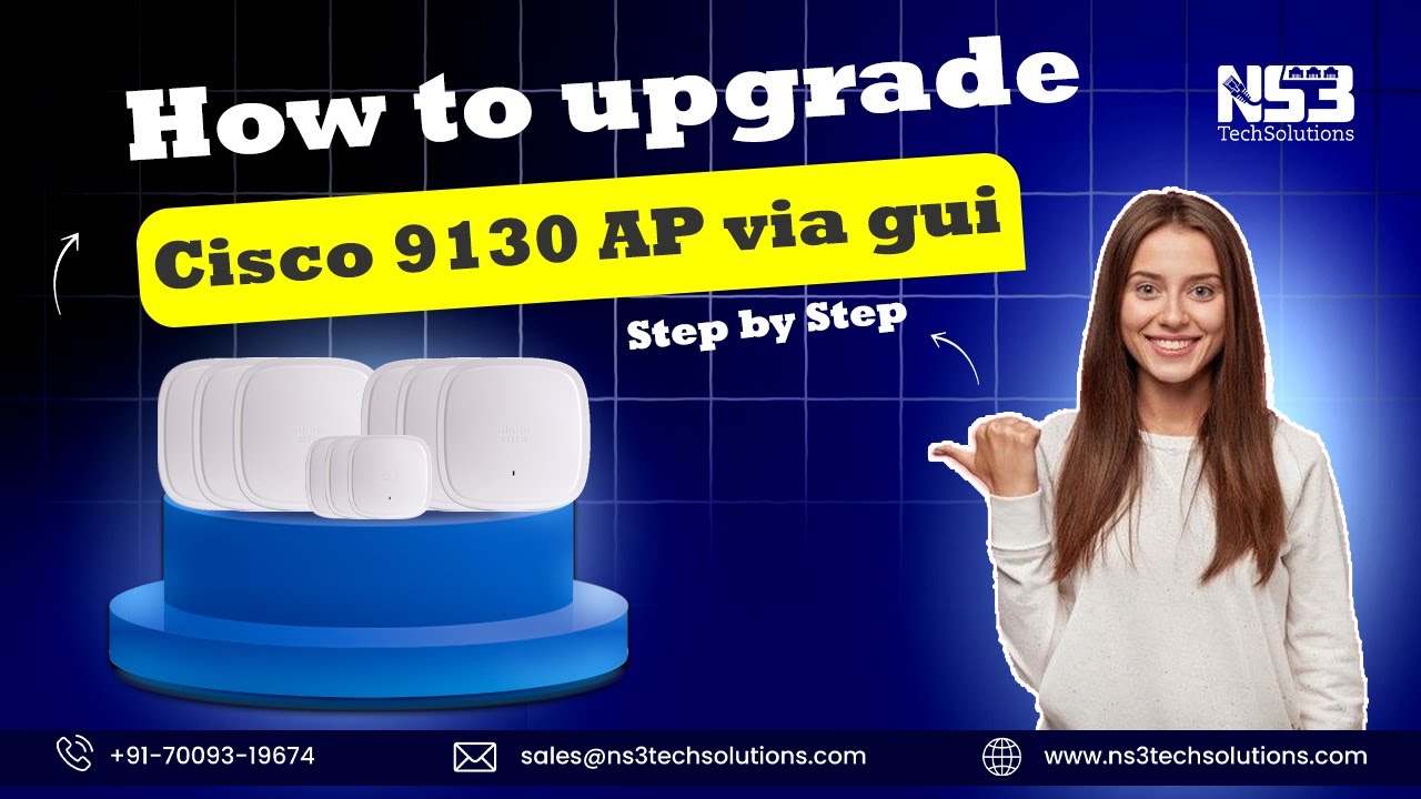How to Upgrade Cisco 9130 AP via GUI | Step-by-Step Guide | @n NS3Tech Solutions
