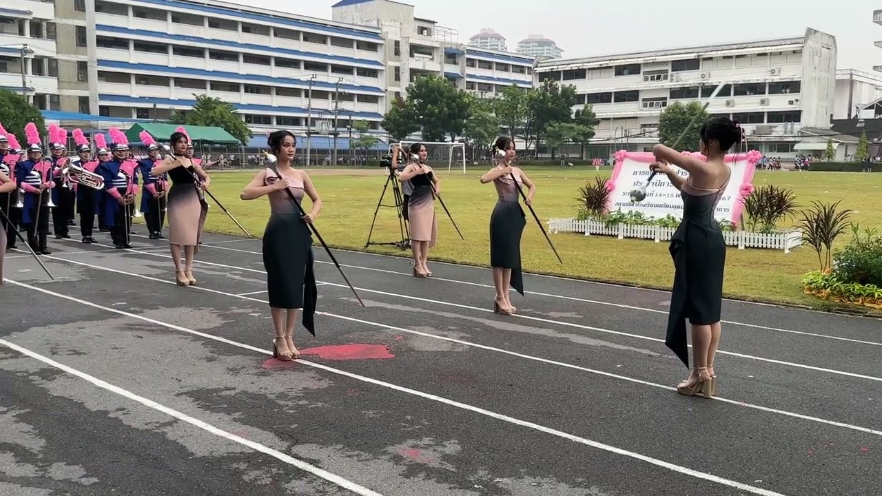 [4K] ขบวนพาเรดพิธีเปิดการแข่งขันกีฬาสี โรงเรียนเตรียมอุดมศึกษาพัฒนาการ ปี 2567
