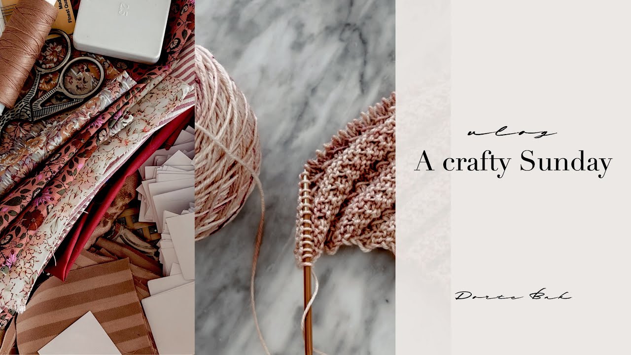 Sunday crafting vlog