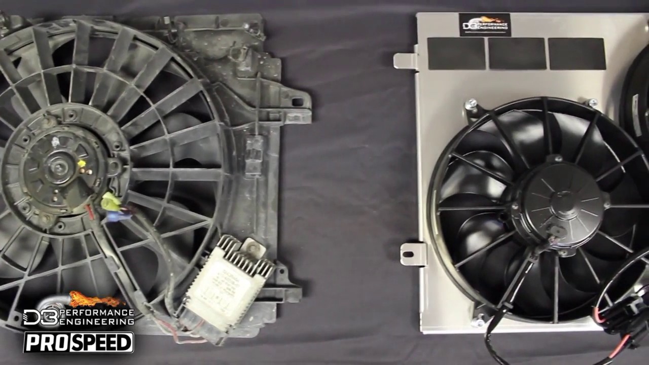 PROSPEED - C6 Dual Spal Fan Shroud Kit