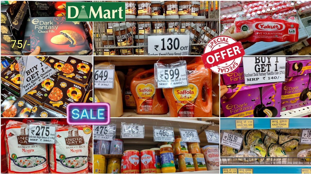 D'Mart Offer's on Grocery Products | Buy 1 Get 1 Free | Festival Offers On Grocery | Huge Discount