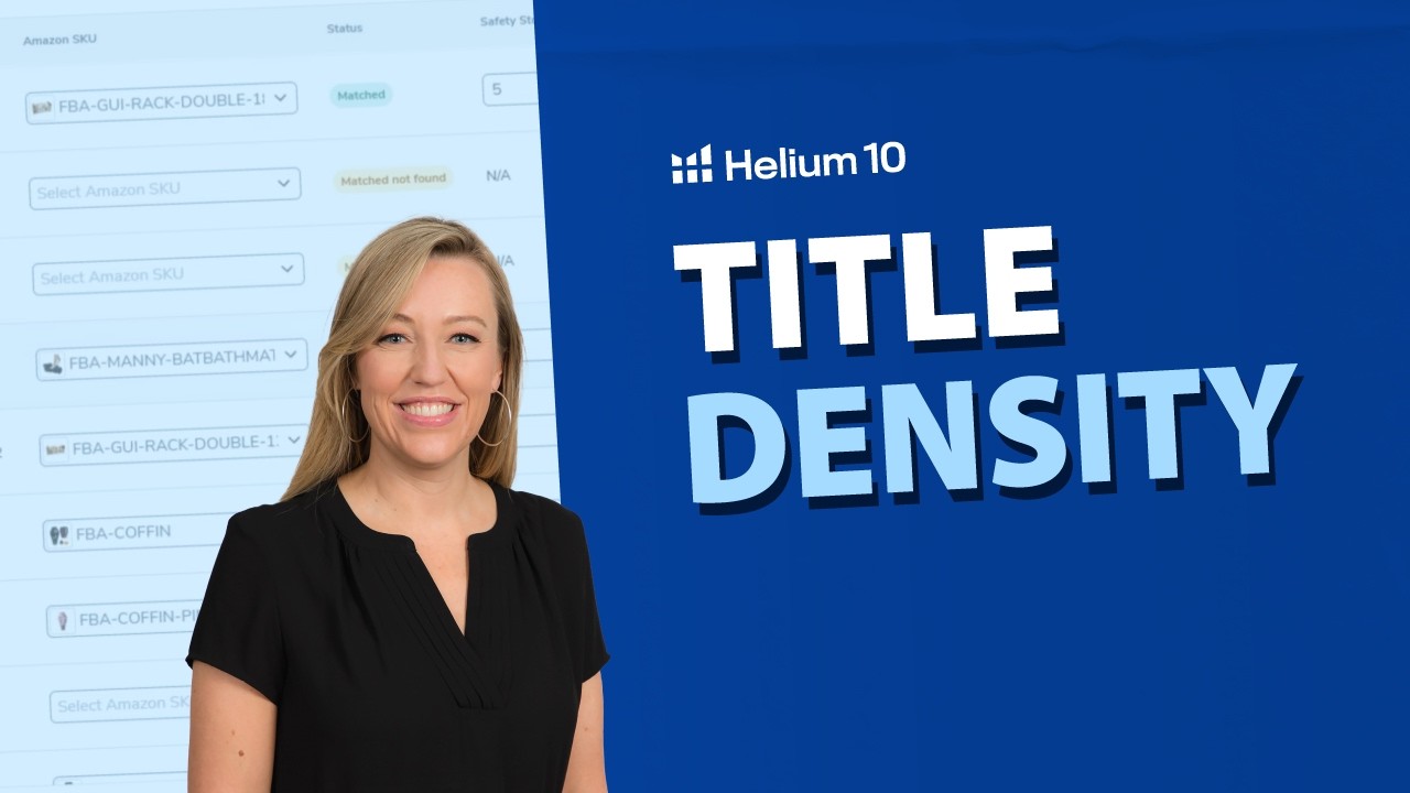 Helium 10's Title Density