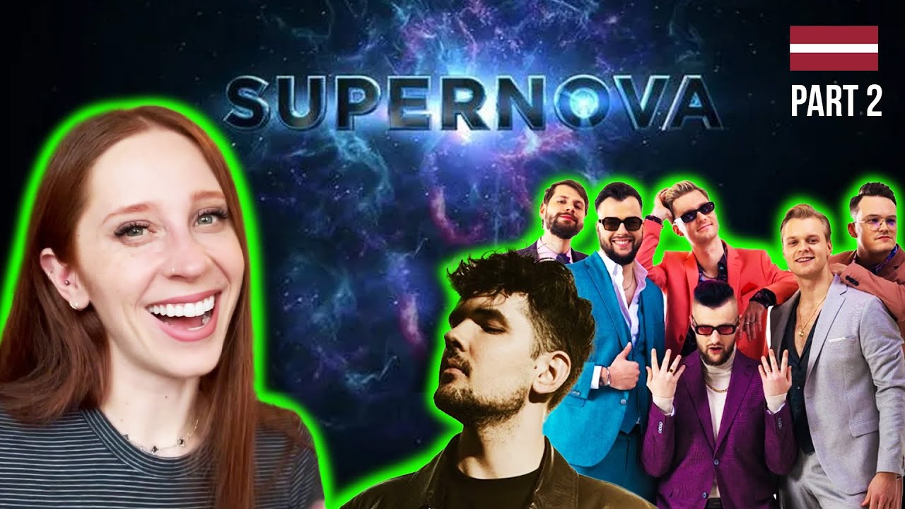 LET'S REACT TO SUPERNOVA 2025 PART 2 (LATVIA EUROVISION 2025)