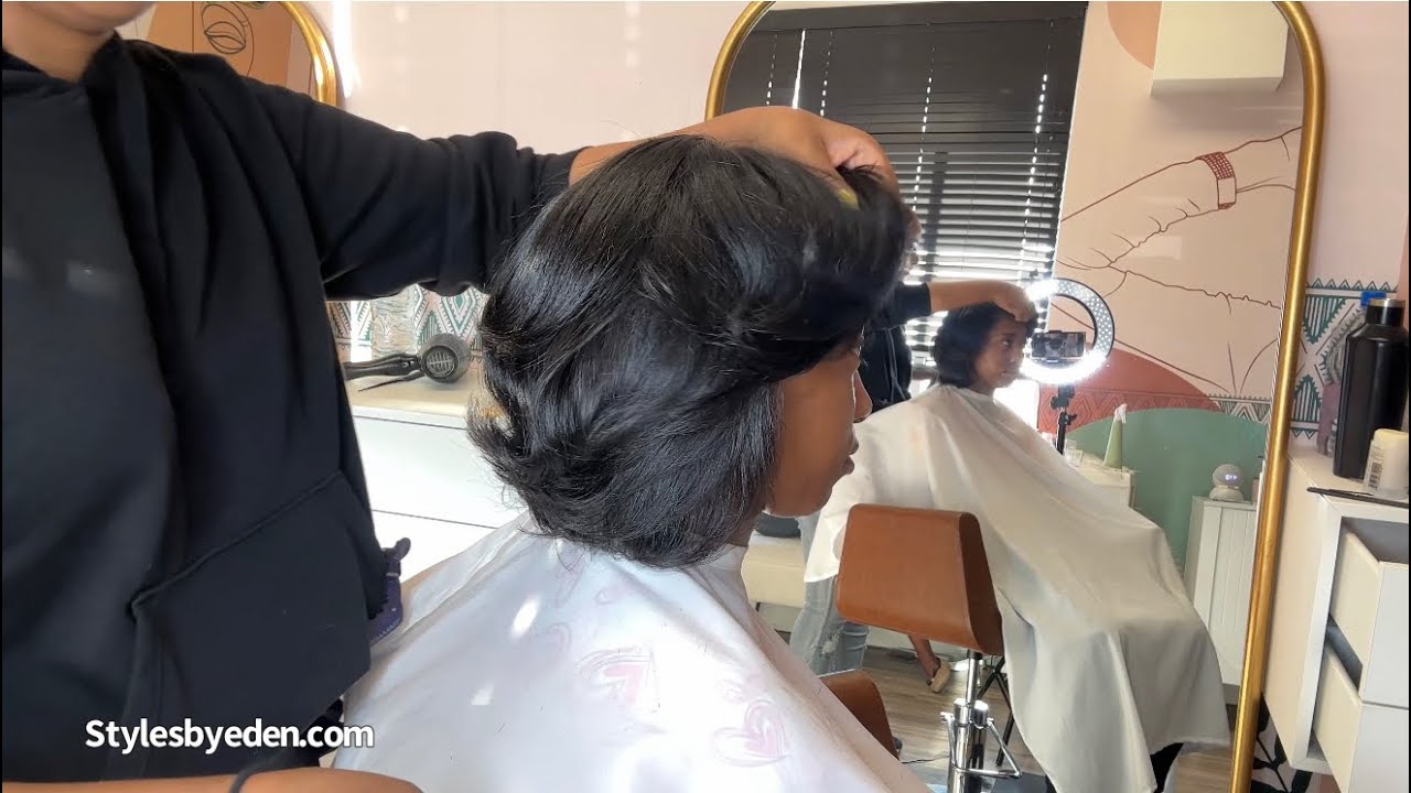 WE DIDN’T CHOP HER HAIR… WE BROUGHT IT BACK TO LIFE 💆🏾‍♀️