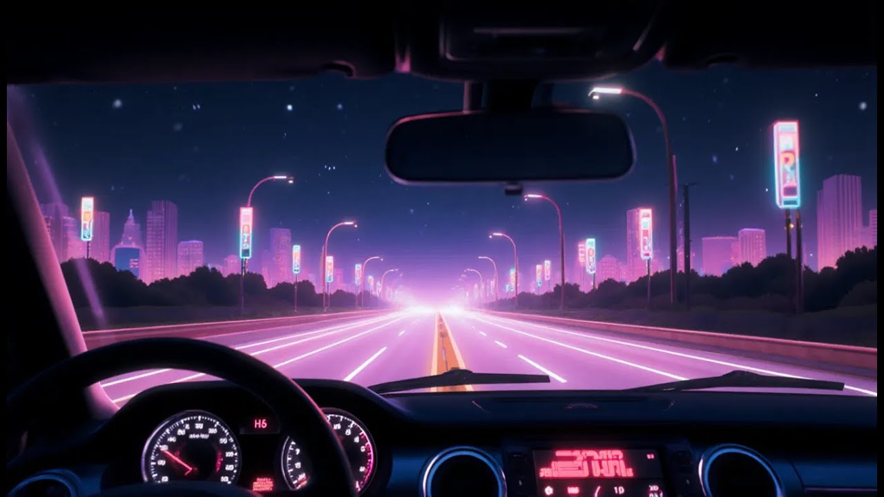 Cosmic Flow State | Atmospheric Synthwave for Deep Focus 🚀🌌