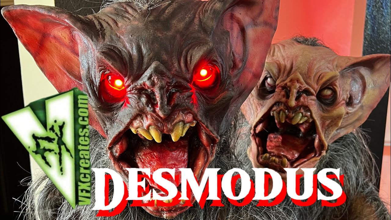 VFXcreates.com - Desmodus Vampire ￼bat puppet Unboxing/Setup ! 🦇