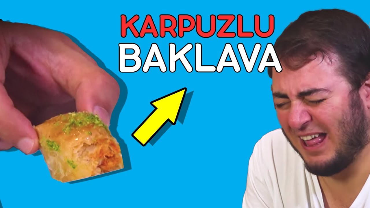 Hiç Tatmadığımız Baklavaları Tattık (Karpuzlu, Muzlu, Pul Biberli, Naneli, Portakallı)