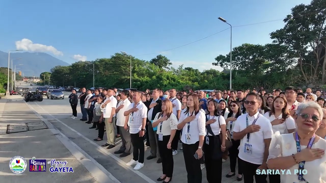 Regular Flag Raising Ceremony - January 19, 2026 - LGU SARIAYA