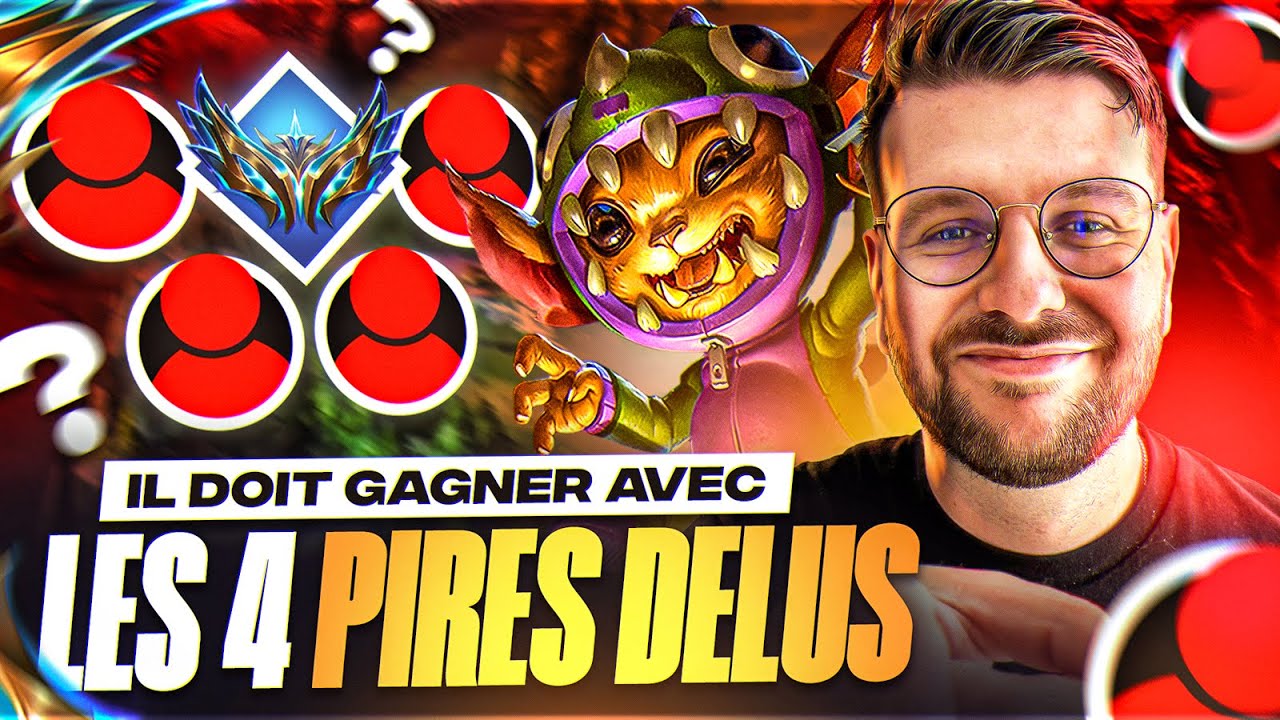 JE PIEGE UN CHALLENGER ! IL DOIT GAGNER AVEC LES 4 PIRES DELU ! (INTANKABLE)