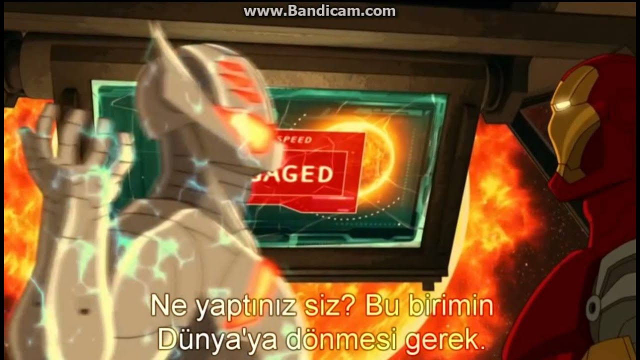 Avengers Assamble S2E17 Ultron's Death (By Tony Stark) / TR Altyazı