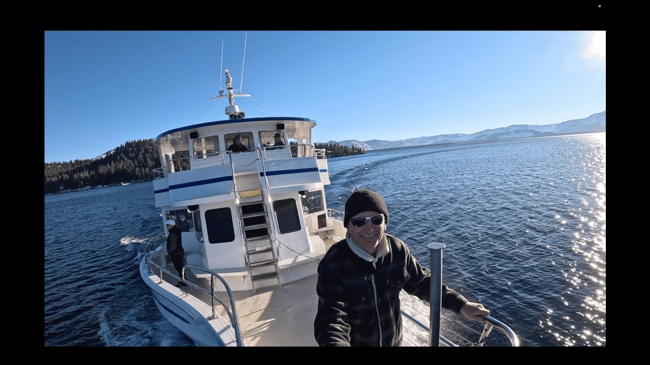 VLOG 856 [4K] USA. NEVADA. 8-я Часть. КРУИЗ по озеру TAHOE. 1/15/26