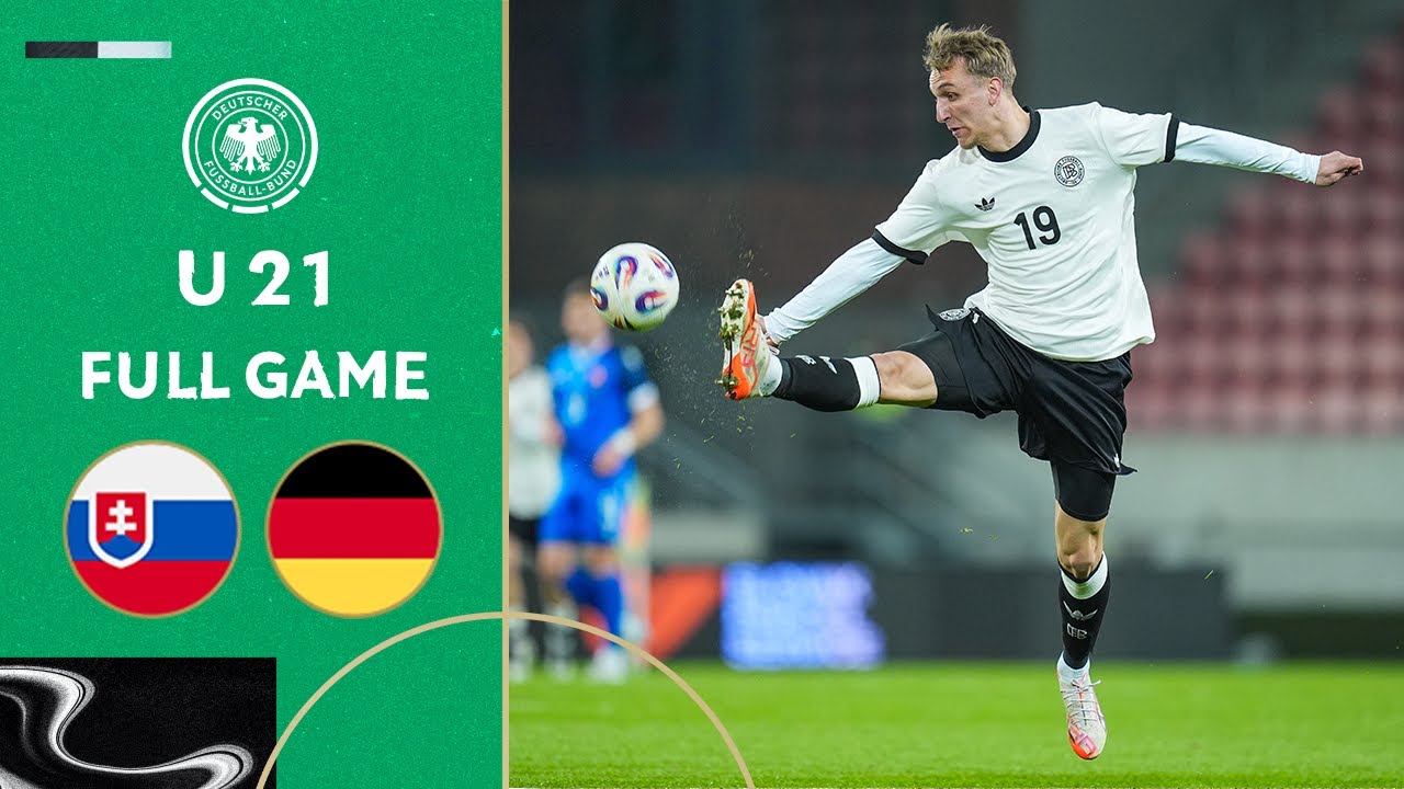 Slovakia vs. Germany | Full Game | Under-21 - International Match