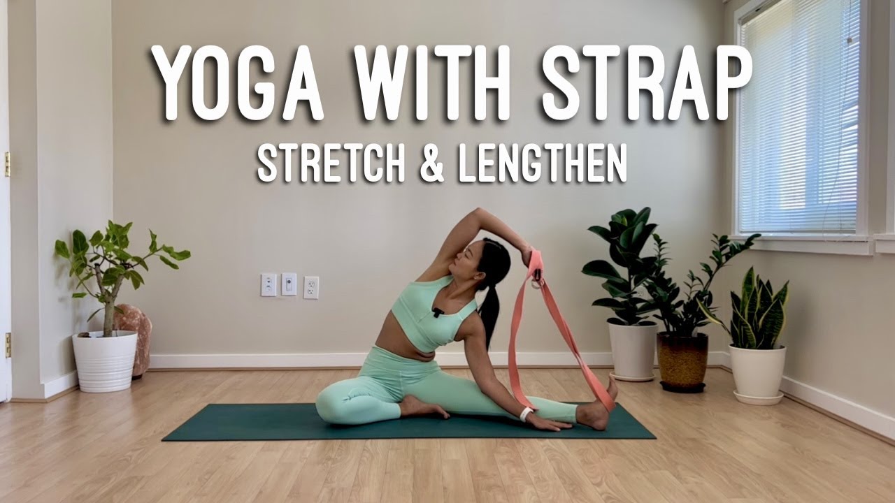 Yoga with Kae | 20 Min Deep Stretch | Yoga with Strap | All Levels