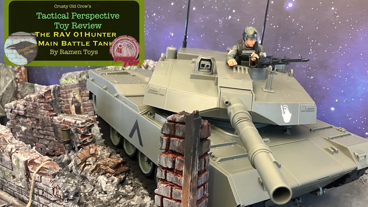 RAV01 Hunter MBT от Ramen, обзор тактических игрушек, специально для GI Joe Classified