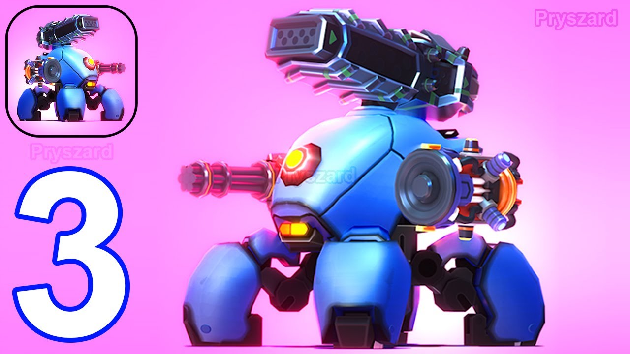 Little Big Robots Mech Battle - Gameplay Walkthrough Part 3 Global Launch New Update (iOS, Android)