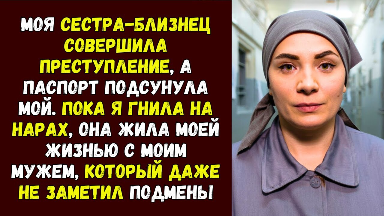 Моя сестра-близнец совершила преступление, а паспорт подсунула мой. Пока я гнила на нарах, она жила