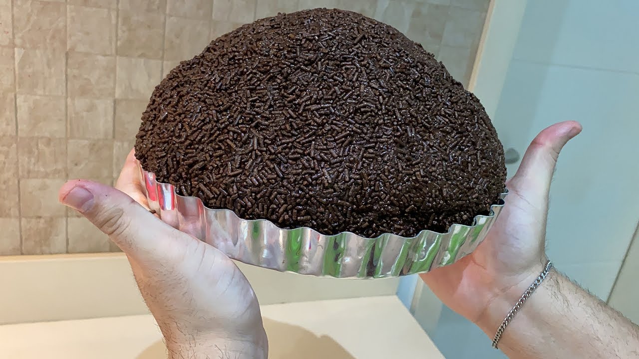 FIZ O MAIOR BRIGADEIRO DE TODOS OS TEMPOS!!! (Incrível)