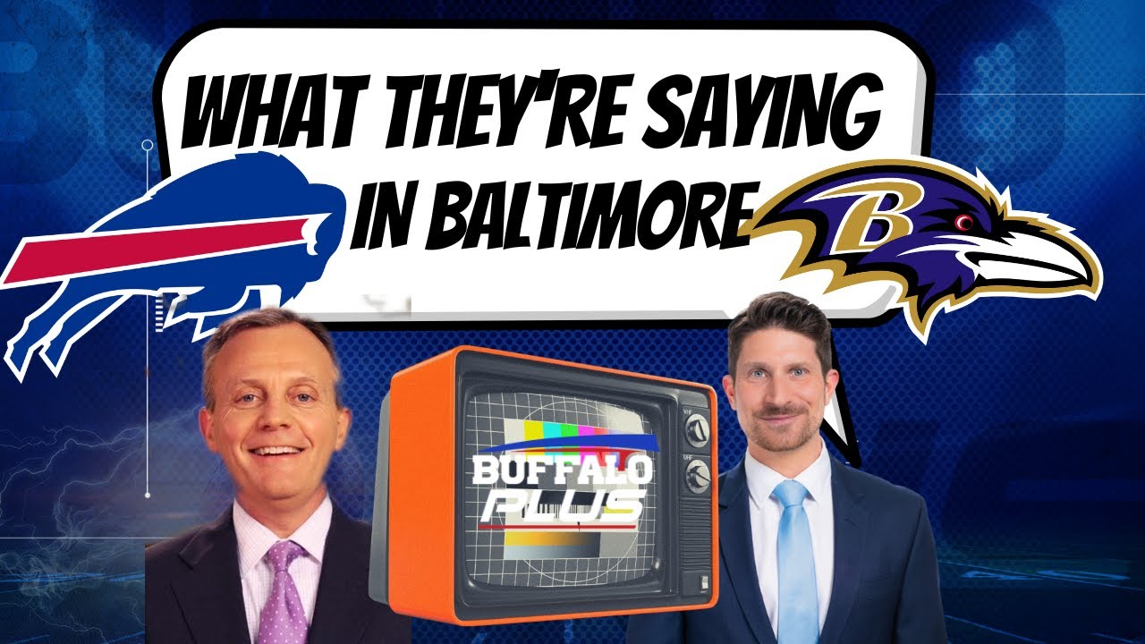 BILLS AT RAVENS: What THEY'RE saying in BALTIMORE with Shawn Stepner