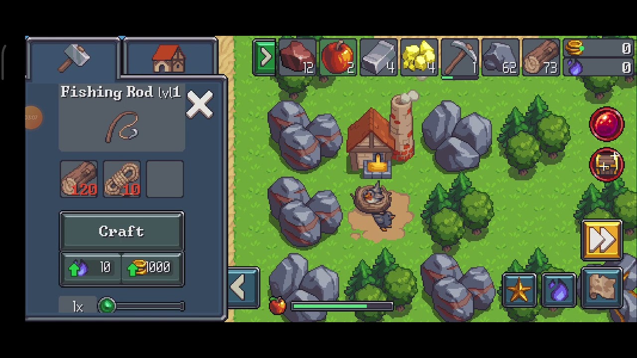 [TAP CRAFT: MINE SURVIVAL SIM] EP 1 MINE TIME