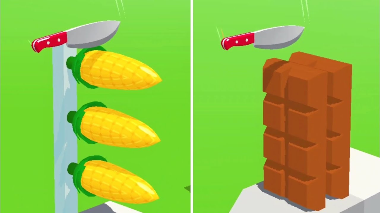 Slice It All Game! Satisfying and Relaxing ASMR Slicing Video NEW UPDATE