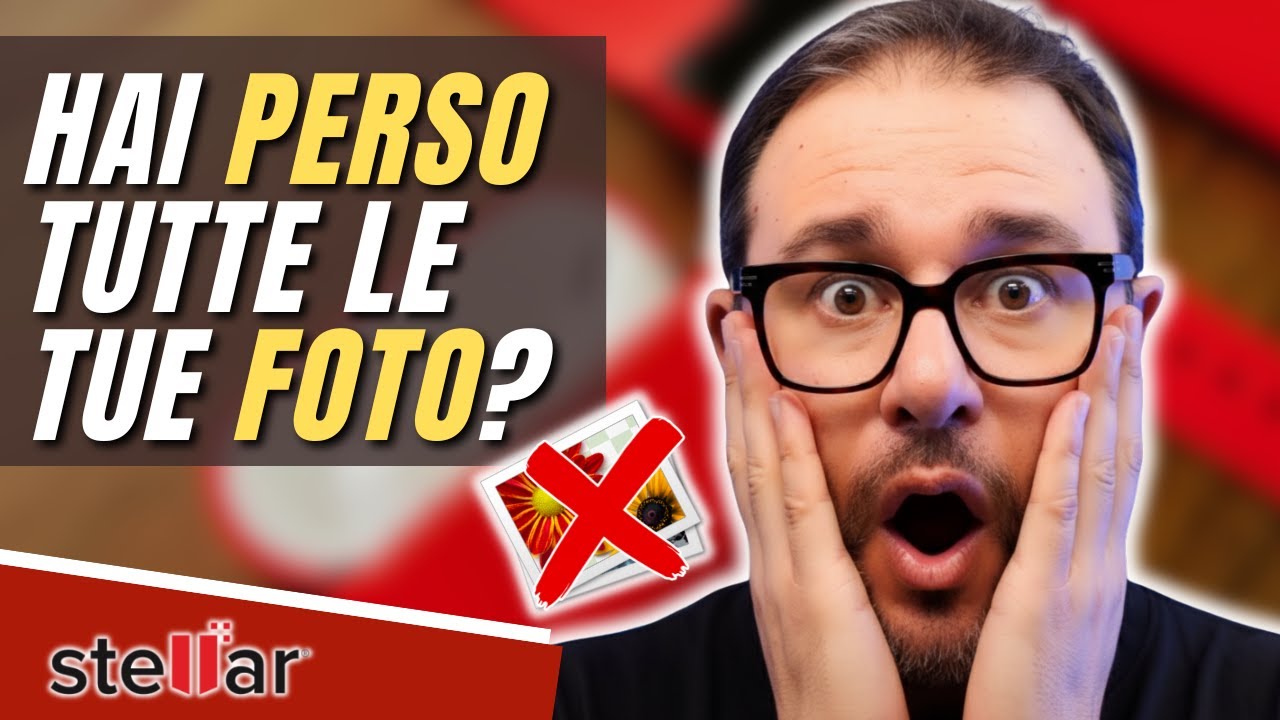 Il SOFTWARE che ti fa RECUPERARE tutte le FOTO CANCELLATE | Stellar Photo Recovery