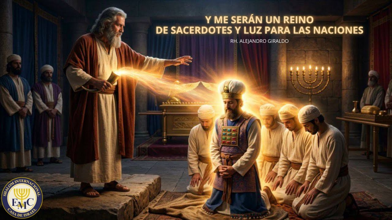 KI TISA: Y ME SERÁN UN REINO DE SACERDOTES Y LUZ PARA LAS NACIONES. | RH ALEJANDRO GIRALDO 5786