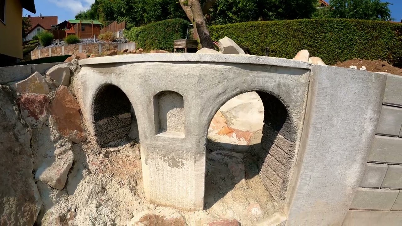 meine Gartenbahn - im Bau 06/21 bis 10/22