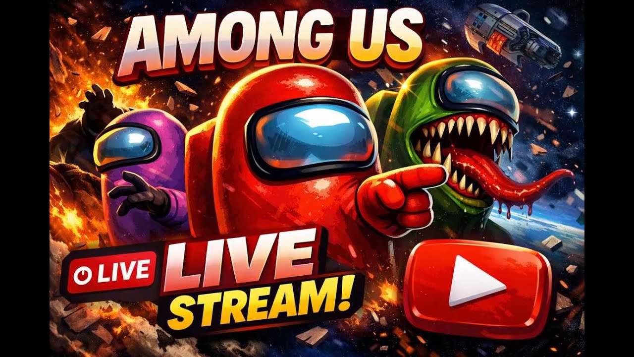 AmongUs Lets play (send code)