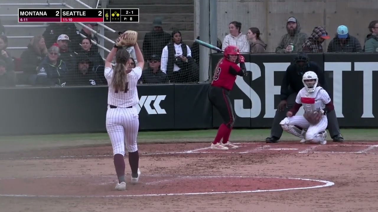 Seattle U vs Montana I Softball I Series Highlights