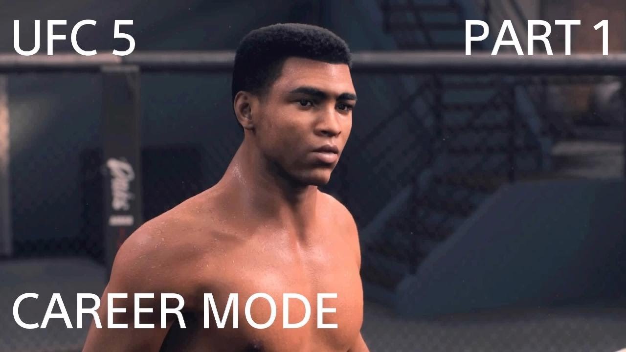 UFC 5 Muhammad Ali career mode! Part one!