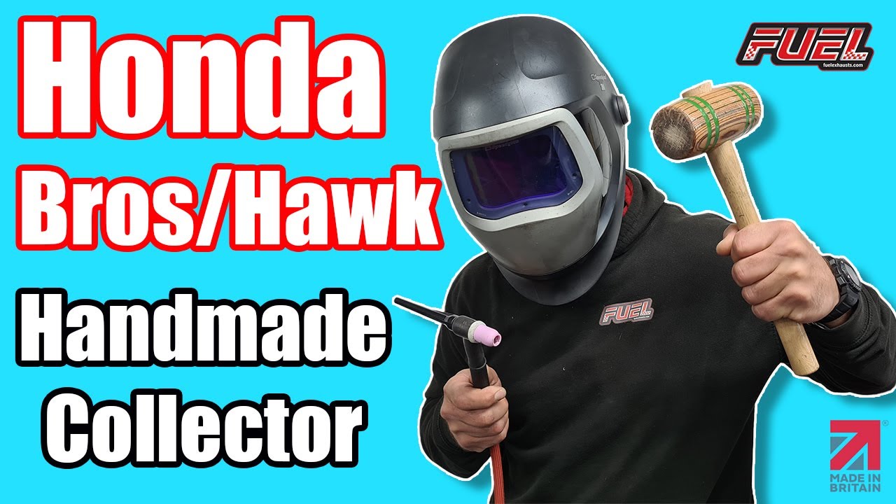 Honda Bros NT 400 / NT 650 / Hawk GT Motorcycle Collector Link Pipe Manufacture - Fuel Exhausts