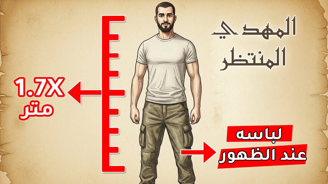 هكذا يَلْبَس المهدي المنتظر، وهذا هو طوله وهيئته بالتفصيل كما وصفته الأحاديث I الجزء 5